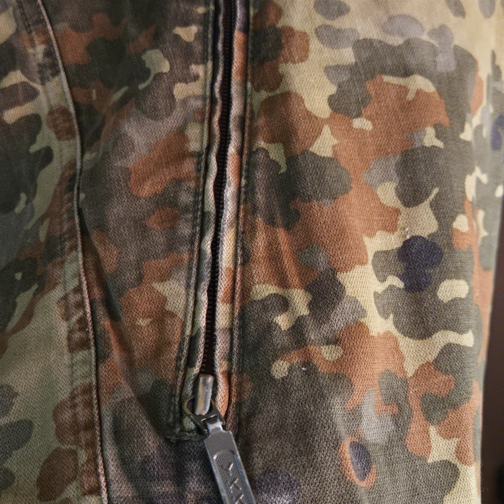 Camouflage Military Field Jacket Size 2XL In Great Condition German Military. - Picture 7 of 8